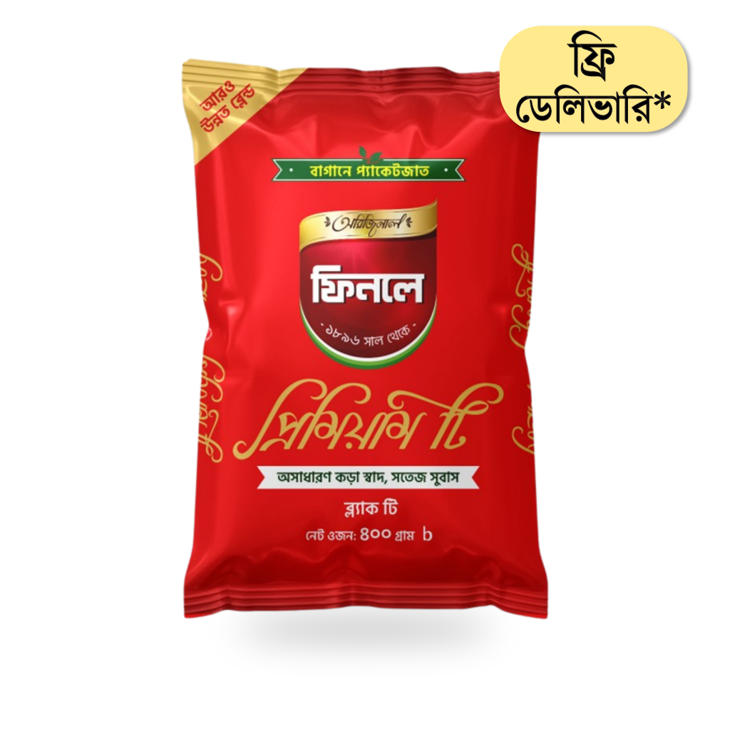 ফিনলে প্রিমিয়াম ব্ল্যাক টি ৪০০ গ্রাম