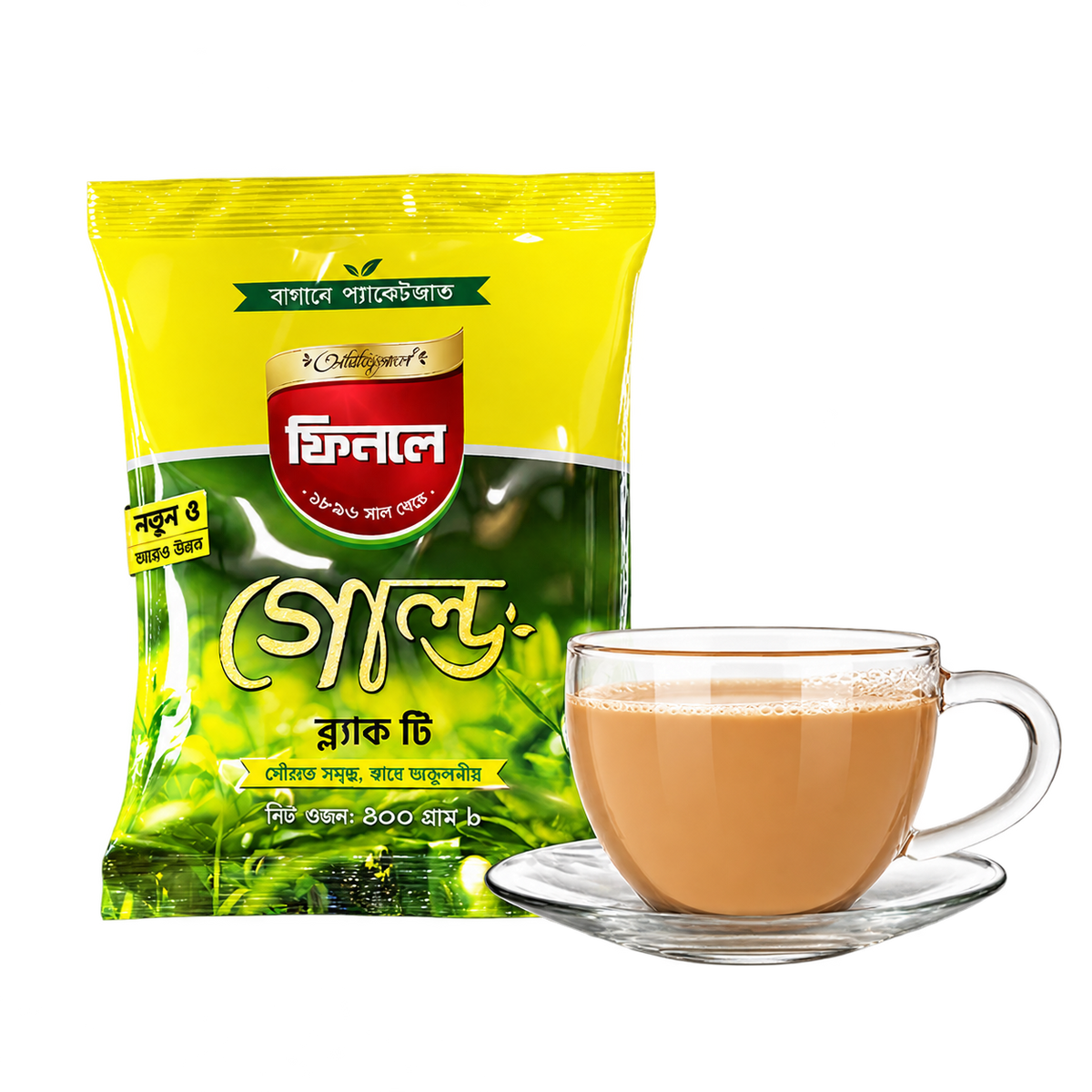 ফিনলে গোল্ড ব্ল্যাক টি ৪০০ গ্রাম